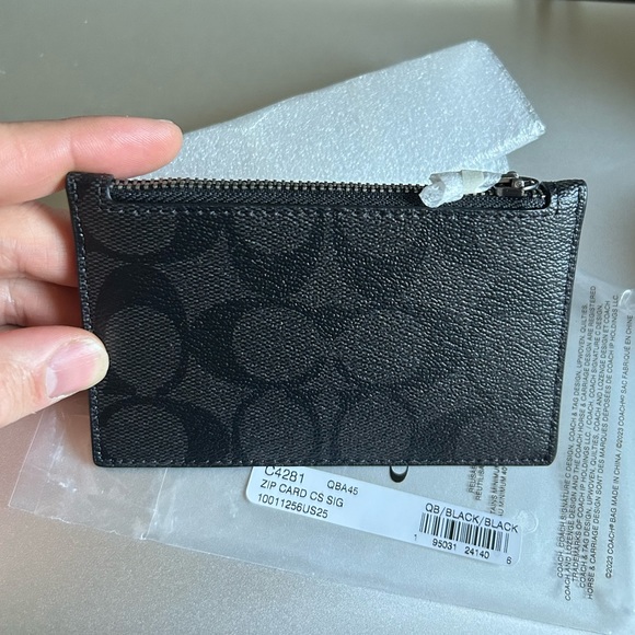 Coach Zip card wallet - Picture 5 of 6